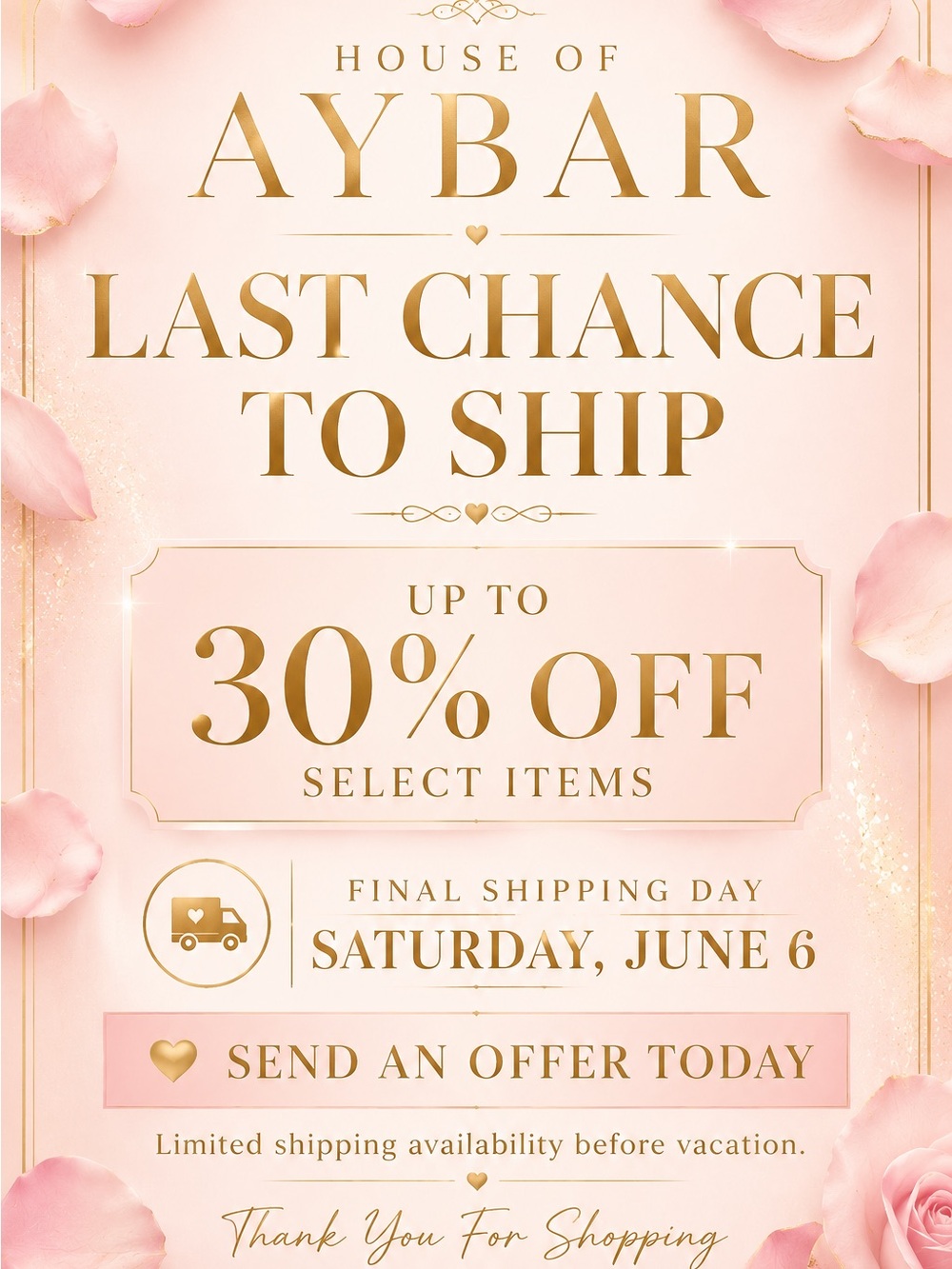 House of Aybar UP TO 30% OFF SALE